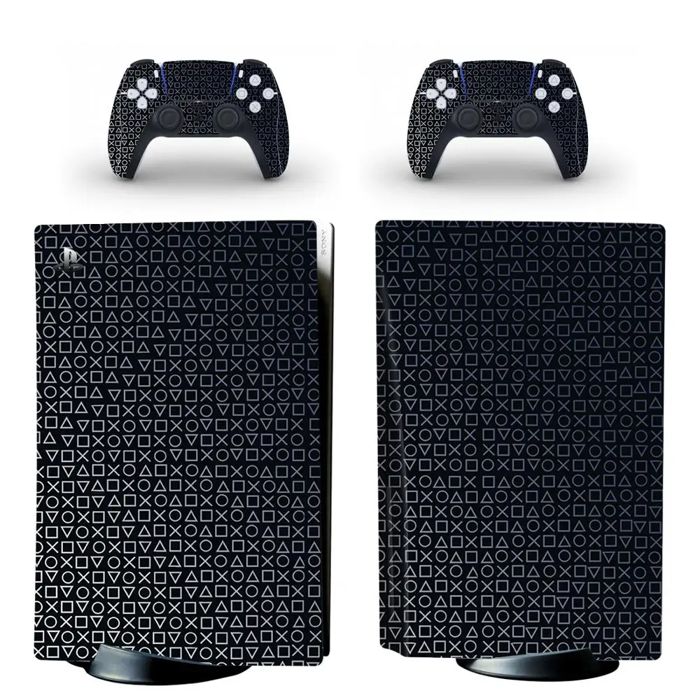 Новая наклейка для консоли PlayStation 5 Standard Disc Edition Виниловая контроллера и PS5 |