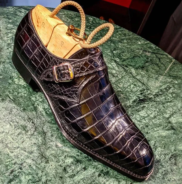 

Men Shoes New Arrival Fashion Handmade Pu Leather Slip-on Dress Shoes Casual Stylish Derby Shoes Zapatos De Hombre HB271