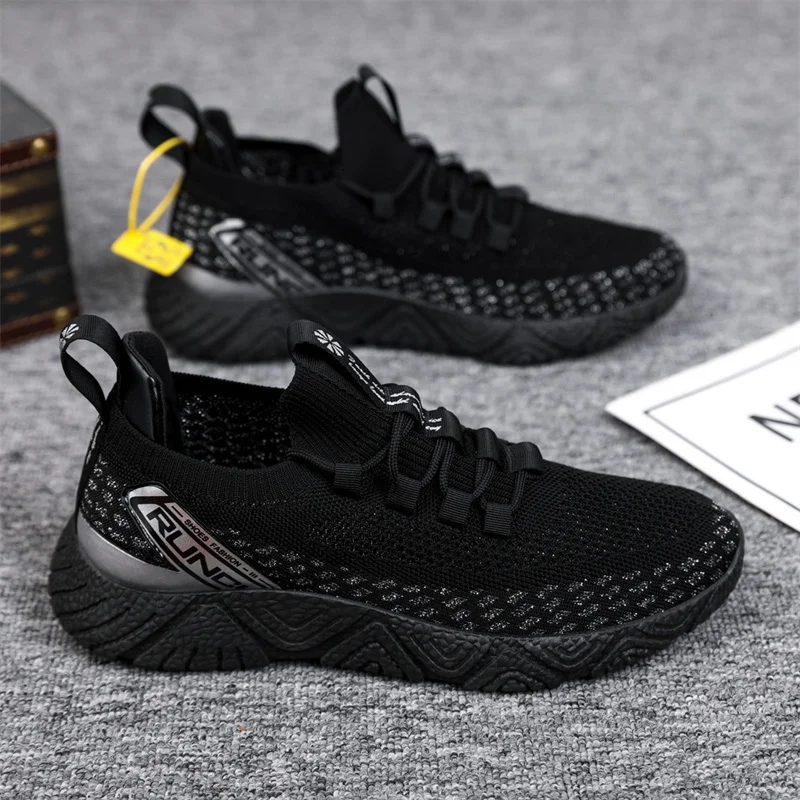 

Туфли мужские, обувь для бега, летающие тканые удобные мужские спортивные туфли, весна-лето 2021