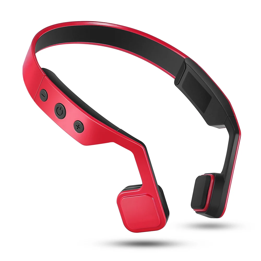 Гарнитура костной проводимости беспроводные наушники Bluetooth 4 0 водонепроницаемые