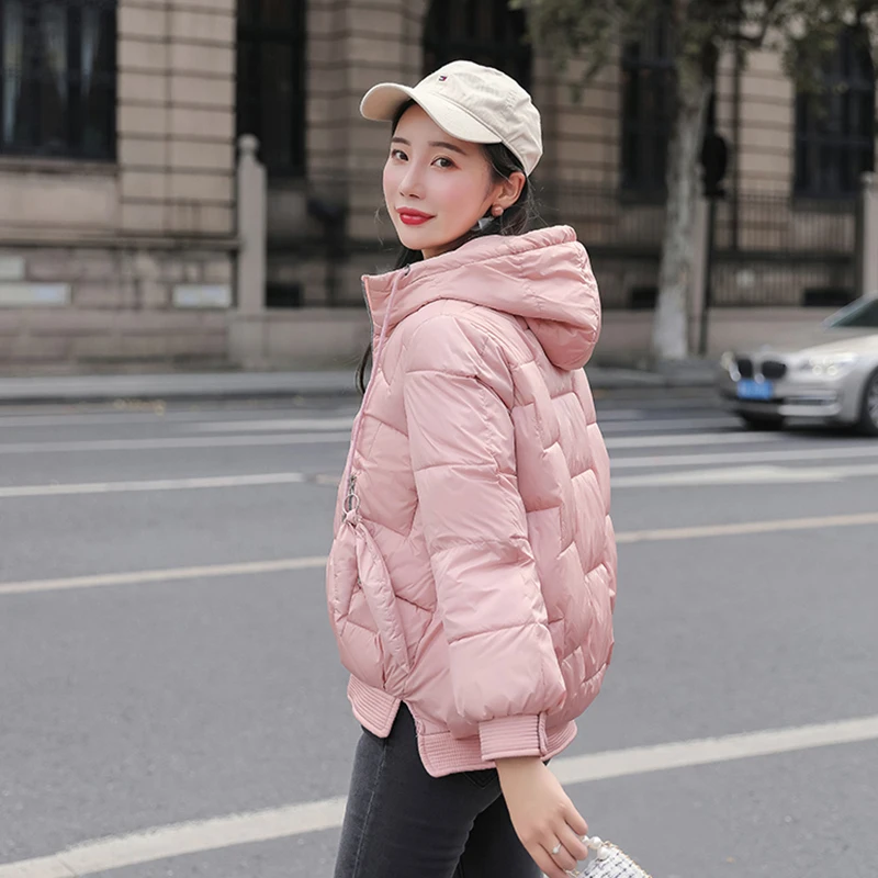 Fitaylor 2020 Новая женская зимняя куртка пальто с хлопковой подкладкой короткая парка