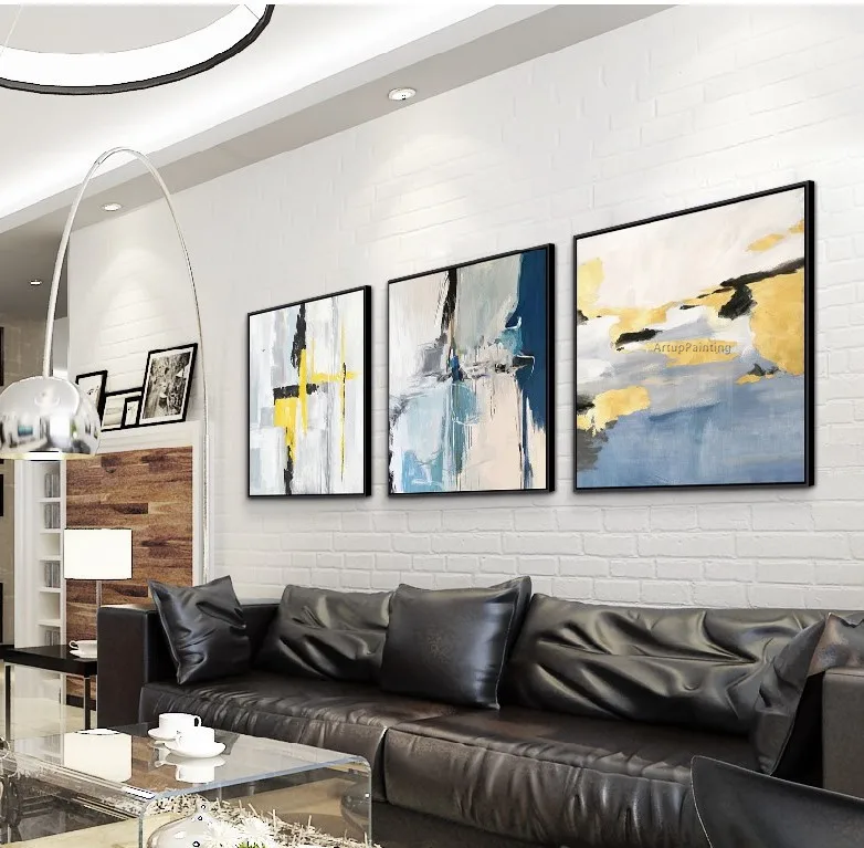 

Hand painted abstract oil painting on canvas quadros cuadros decoracion original wall art pictures for living room home decor