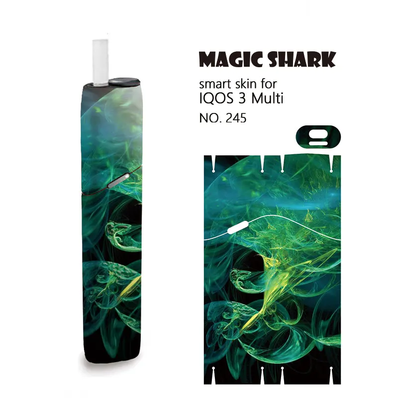 Magic Shark Butterfly Moon Earth Dreamy Smoke наклейка для кожи IQOS 3 чехол | Мобильные телефоны и