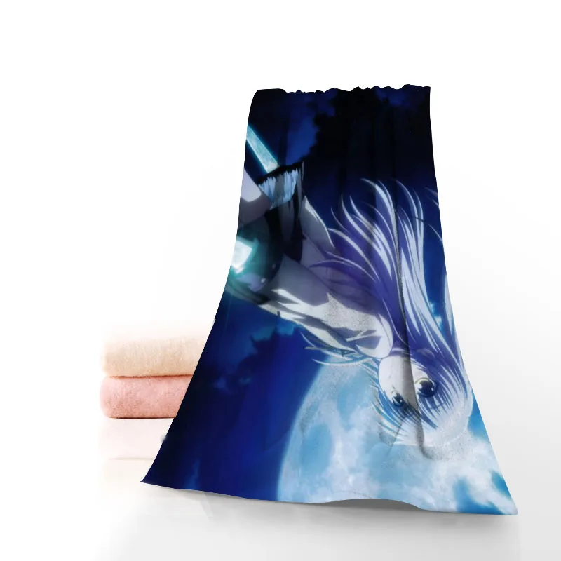 Изготовленный На Заказ Аниме Ангел Beats полотенце ситец уход за кожей лица/банные