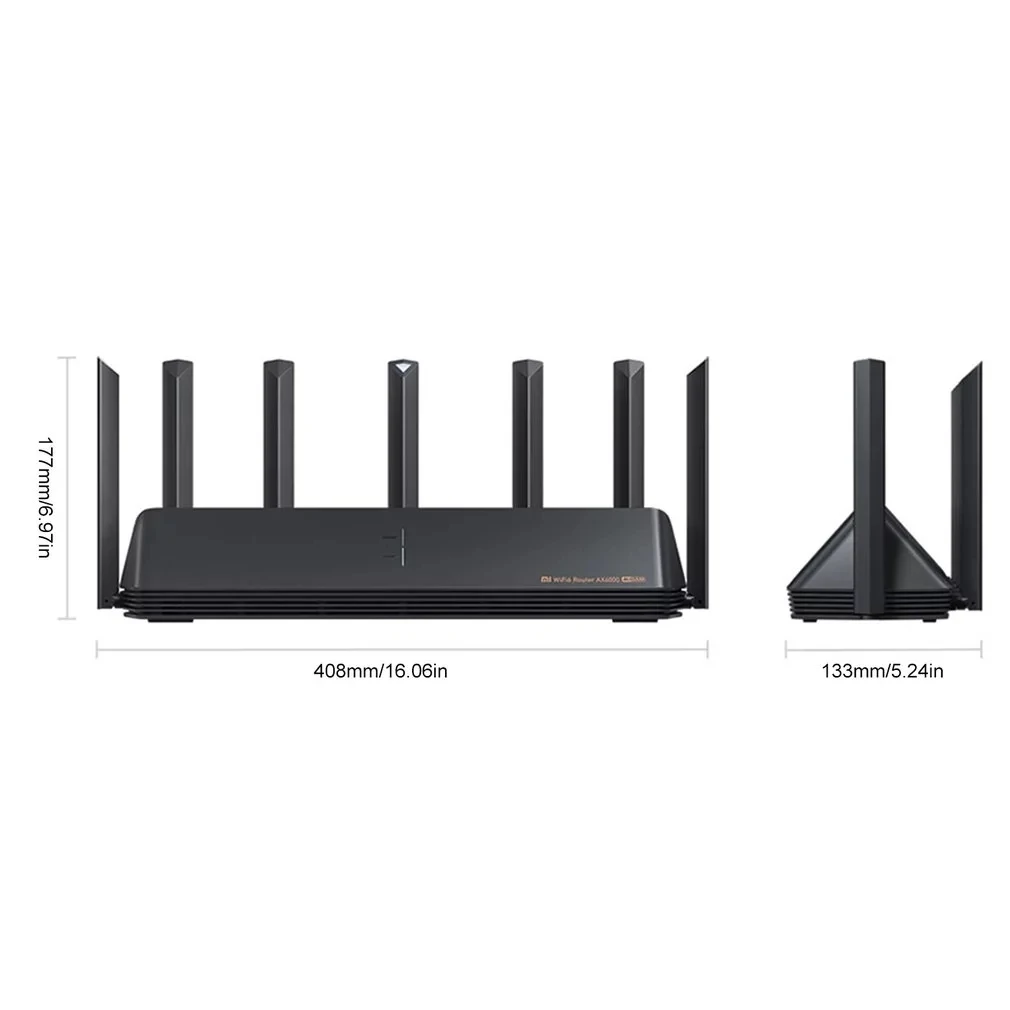 2021 Xiaomi AX6000 AIoT Router 6000Mbs WiFi6 VPN 512MB Qualcomm CPU Mesh Repeater External Signal Network Amplifier Mi Home