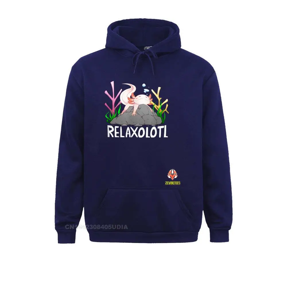 Relaxolotl милые расслабляющие Axolotl на рок толстовки Cosie лето/осень женские с