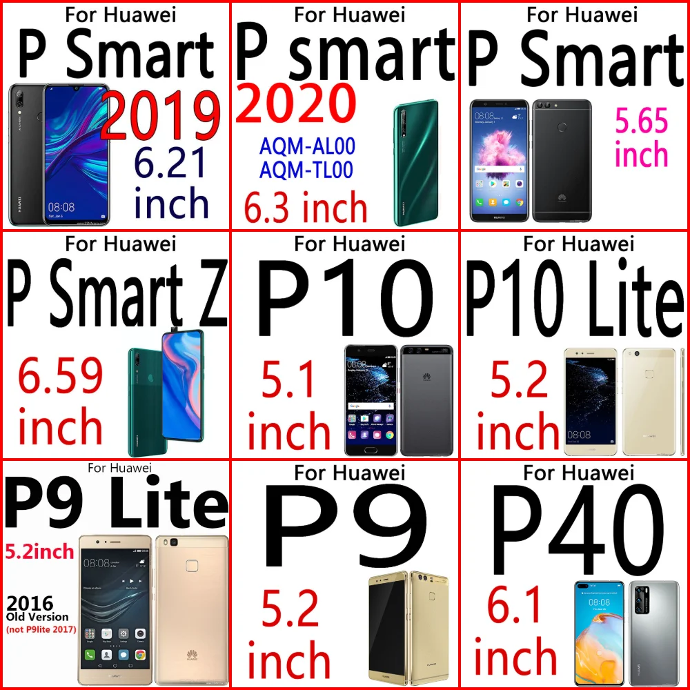 Чехол-книжка для Huawei Wawei Hawei Hauwei P30 P20 P9 P8 Pro Lite P Smart Z 2018 2019 2017 кожаный - купить по