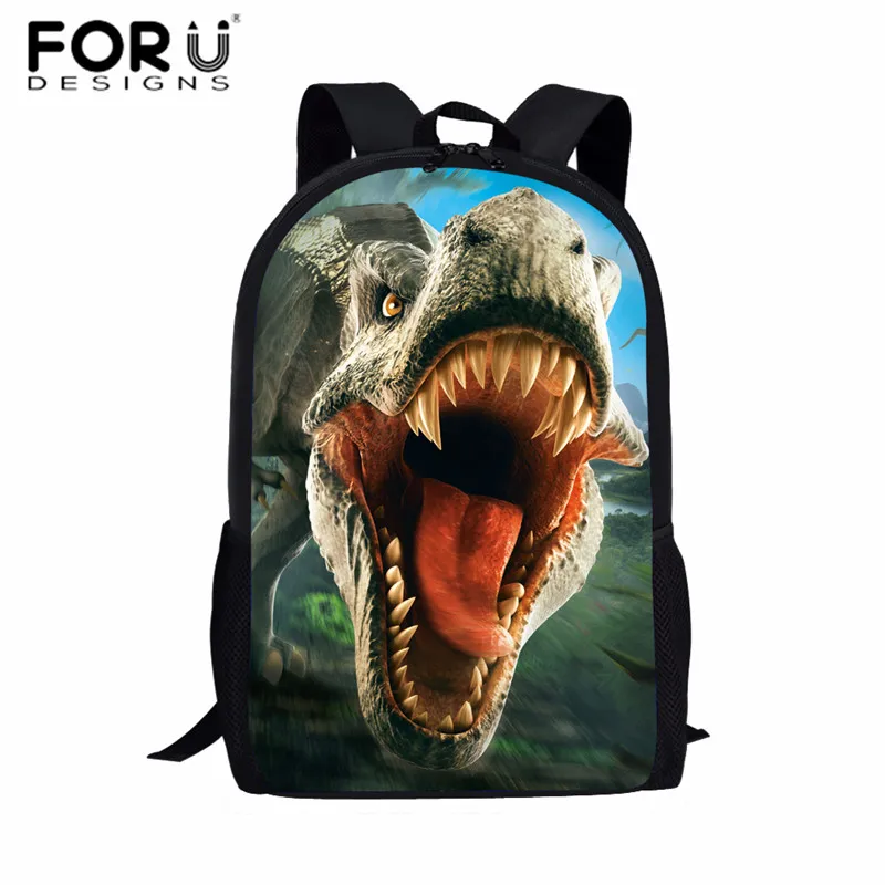 Z5217C FORUDESIGNS Jurassic World детские школьные ранцы для мальчиков T-rex рюкзак в виде динозавра первичные Детские рюкзаки детская сумка на подарок Mochilas - Цвет: Z5217C