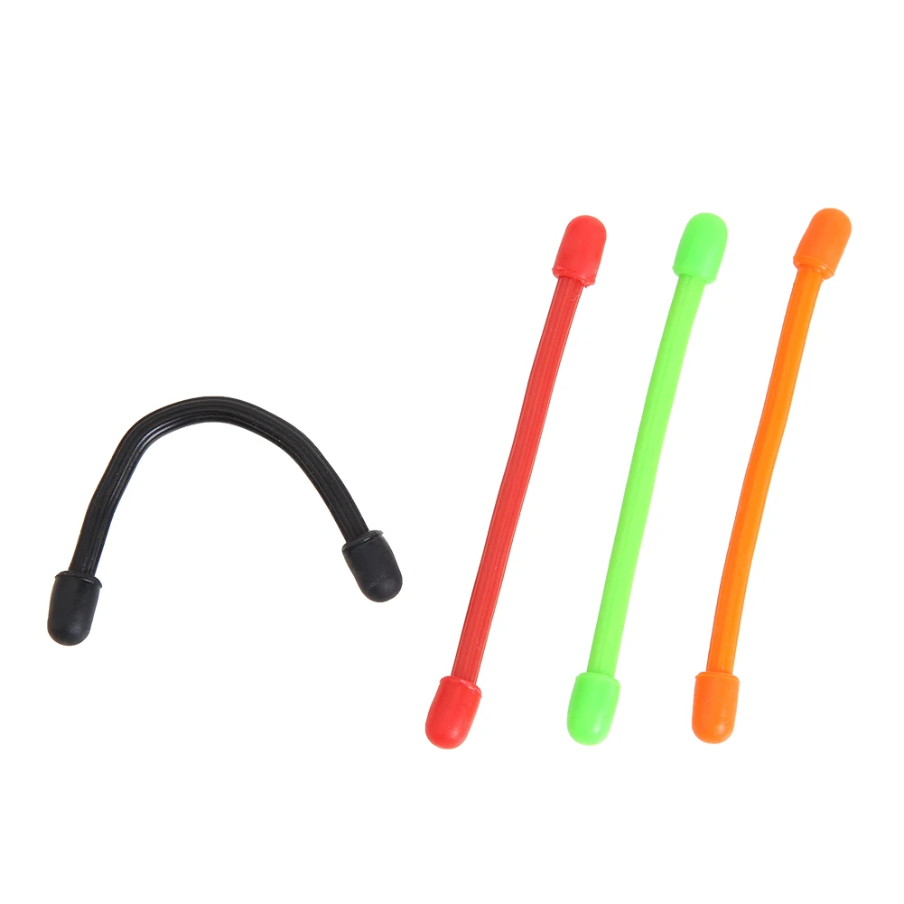 4 шт. Обёрточная бумага Галстуки синч Организатор лента силиконовым