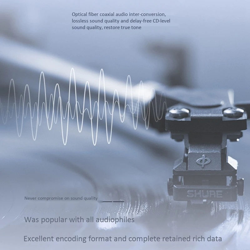 Оптический оптоволоконный коаксиальный преобразователь цифрового оптического