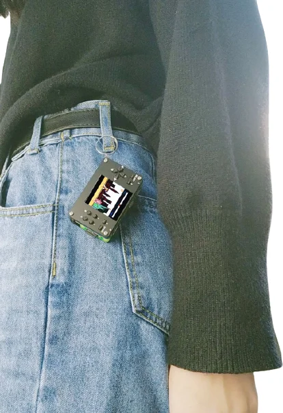 Raspberry pi zero игровой комплект 1 54 дюймов ЖК дисплей с Чехол Динамик функция зарядки