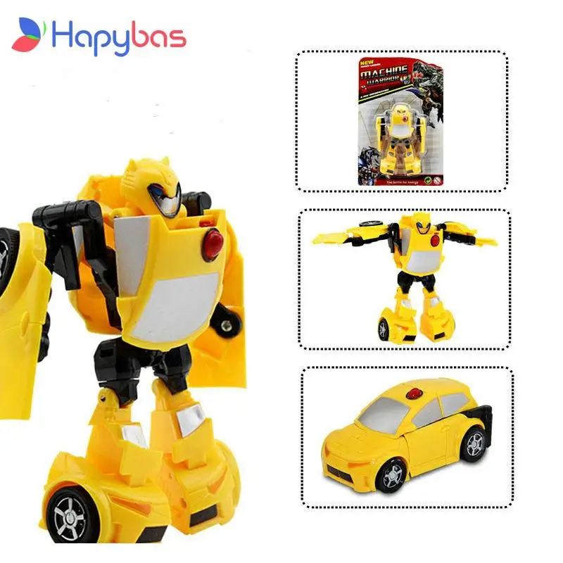 Фото Робот-трансформер для мальчиков супер игрушки в виде героев машинки-экшн