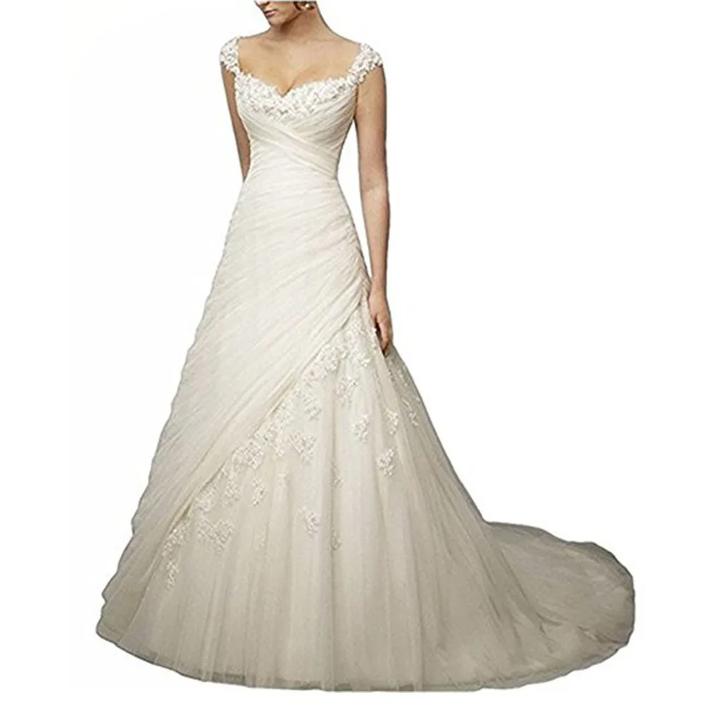 Реальный образец богемное свадебное платье кружевное с бисером жемчужинами