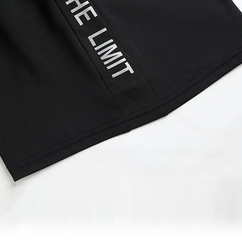 

Fashion Men pants Casual Shorts Summer Male Quick DryTraining Drawstring Shorts Men's Breathable Elastic Waist Shorts