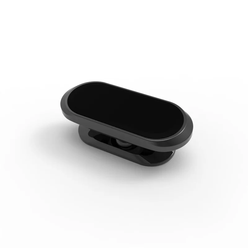 

1pc Strong Magnetic Car Phone Holder Dashboard Mini aluminum Strip Shape Stand Metal Magnet GPS Car Mount for Wall Desk