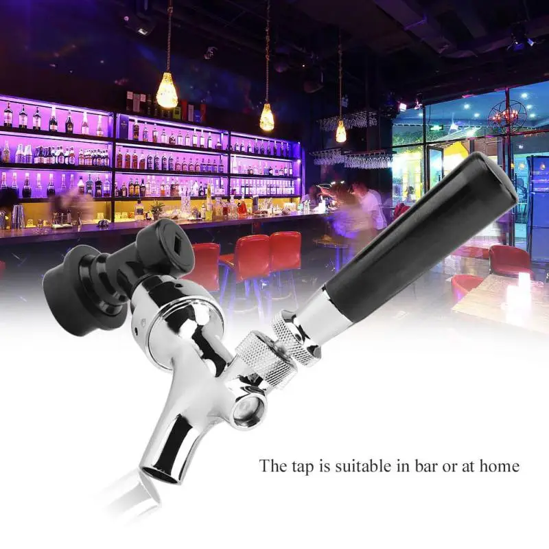 Пивной кран из нержавеющей стали пивной для учебы Прочный бочонка дозатор