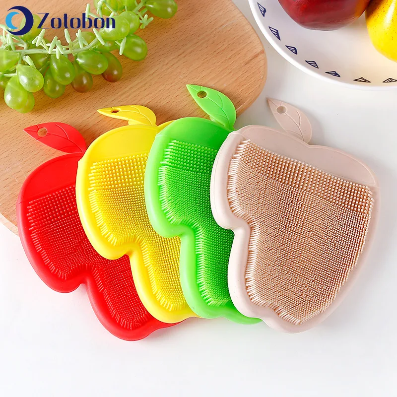Инструмент ZOTOBON многофункциональная Чистящая щетка силиконовая миска для мытья