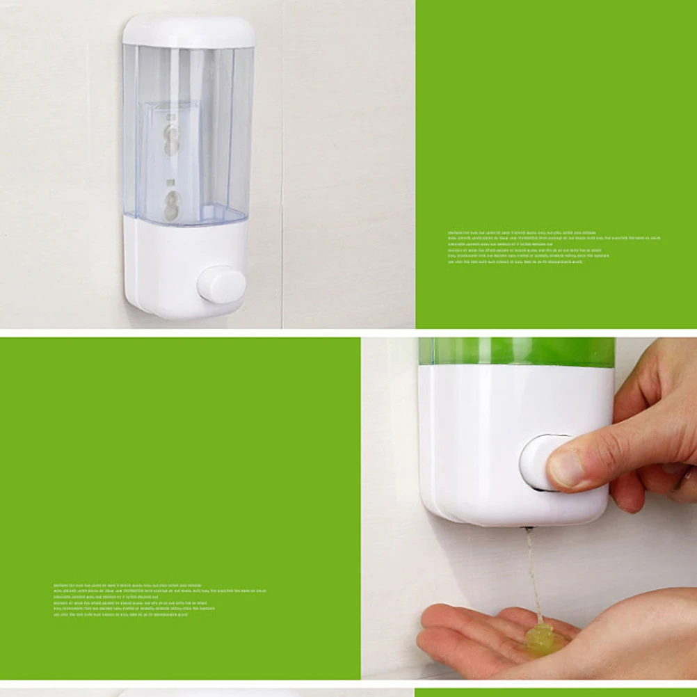 Дозатор жидкого мыла настенный ручной дозатор шампуня для рук-гель душа