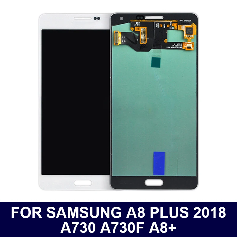100% протестированный Новый ЖК экран для SAMSUNG Galaxy A8 Plus 2018 A730 A730F + сенсорный дисплей