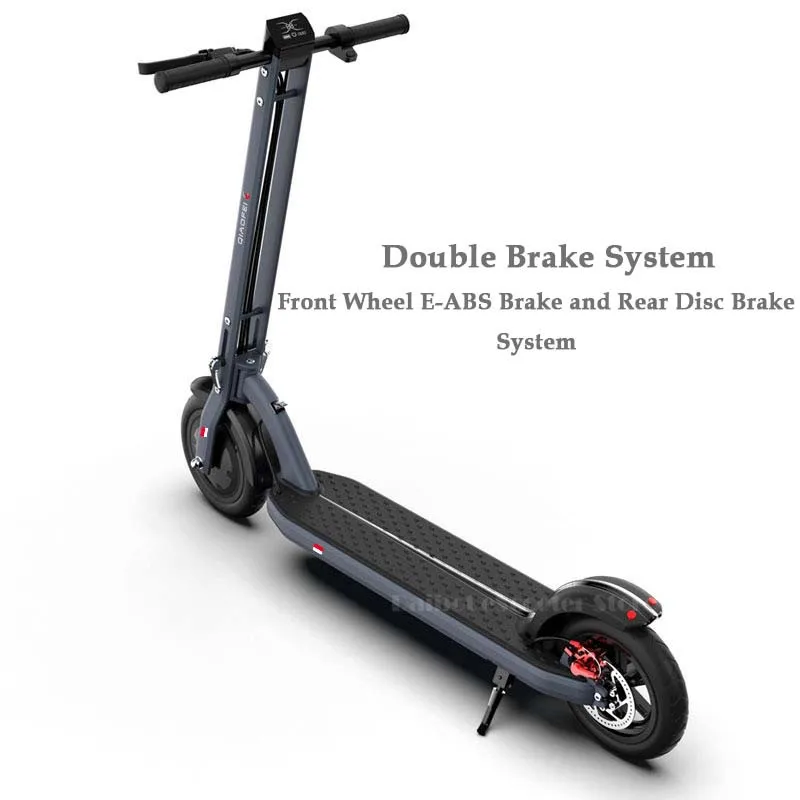 Самокат для взрослых с двумя колесами электрические скутеры 8 5 дюймов 300 Вт