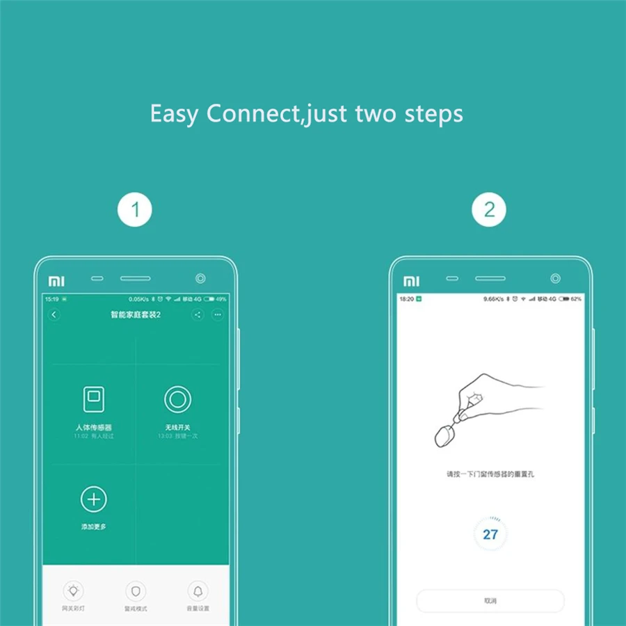 Xiao mi jia беспроводной переключатель mi умный дом приложение работает с шлюзом xio mi Wifi Пульт дистанционного управления устройства интеллектуальные переключатели