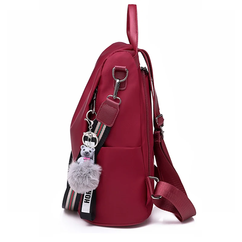 Модный рюкзак Glorria из ткани Оксфорд с кисточками женские сумки 2020 защитой от