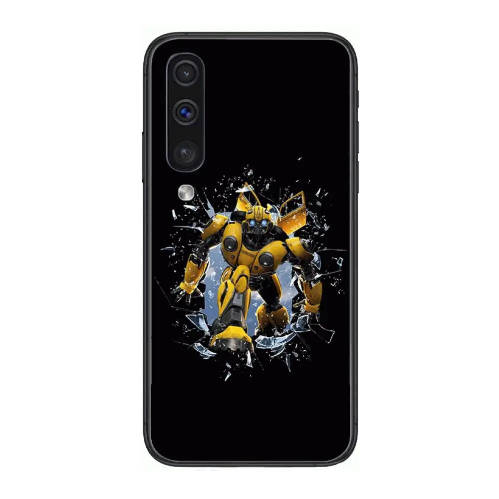 

Transformers bumblebee Phone Case Hull For Samsung Galaxy A 3 5 6 7 8 9 E 2018 Plus 2017 E S Black Shell Art Cell Cover TPU