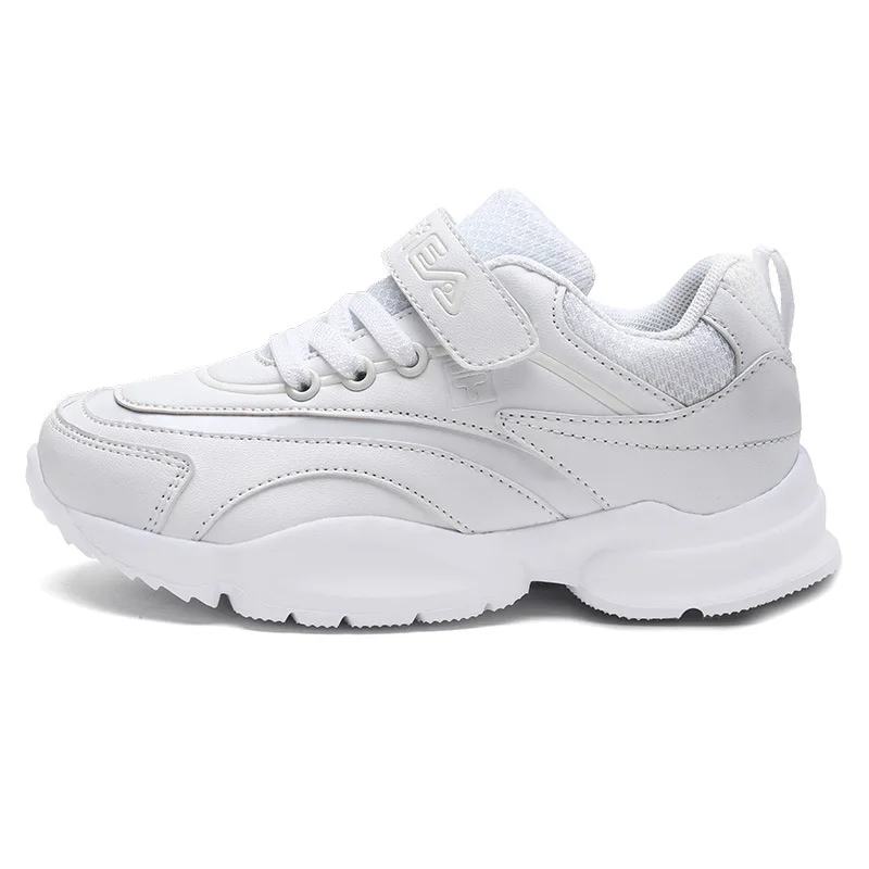

children's running shoes 2019 spring and autumn mesh breathable boys sports shoes leather waterproof casual shoes kids shoes