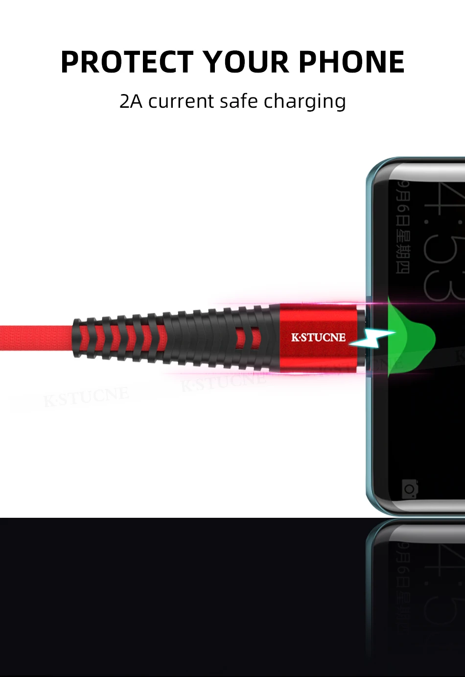 Кабель usb type-C для samsung Galaxy S10 S8 S9 Pius кабель для зарядки данных type-C USB-C для Xiaomi mi 9 mi 8 телефонный кабель USB C