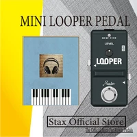 rowin ln 332 48k looper electric guitar effect loop pedal 10 minutes of looping unlimited overdubs usb port true bypass