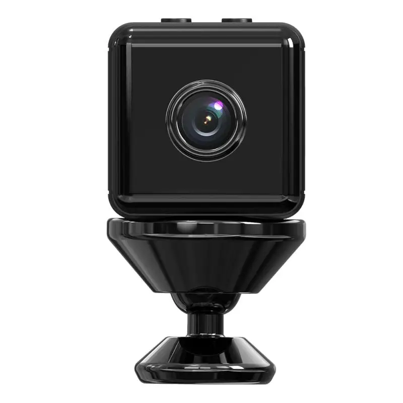 Мини-камера видеонаблюдения, Wi-Fi, 4K HD, 1000 мА, ночное видение, с микрофоном