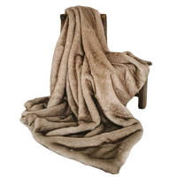 double layers faux fur blanket european fluffy shaggy sofa blanket bed bed bedspread warm bedding sheet cozy fox throw blanket