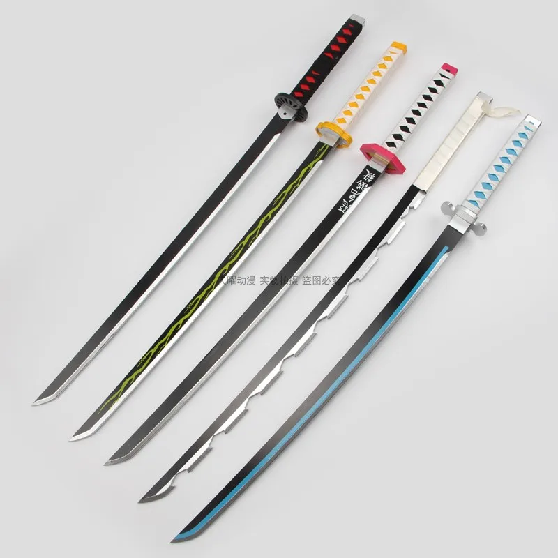 1:1 оригинал лезвие дьявола деревянный нож меч оружие демон Slayer Kisatsutai косплей