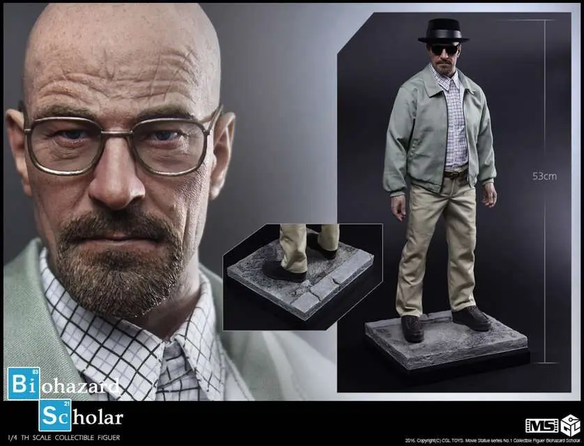 CGLTOYS MS01 1/4 нарушающая Bad белая коллекция гаражный комплект статуя для фанатов праздничный подарок