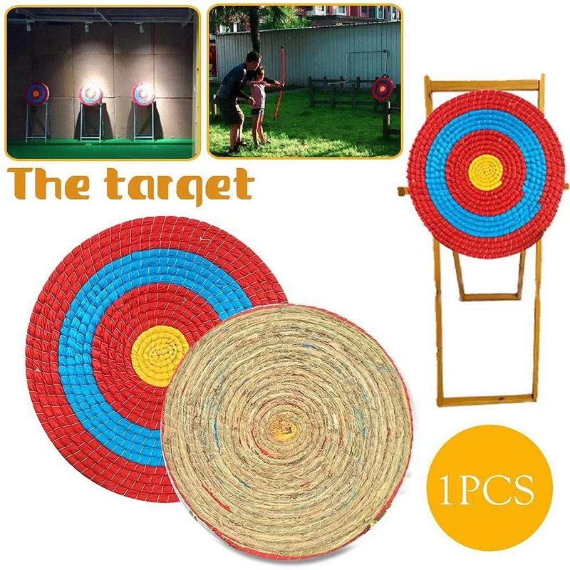 

55cm Single Layer Grass Archery Target Practice Target Rack Board Props Outdoor Sports Hunting Accessories