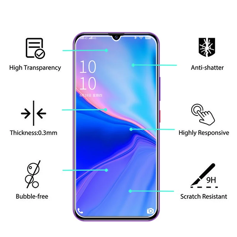 Для Coolpad Cool 10 взрывозащищенное переднее закаленное стекло для ЖК дисплея пленка