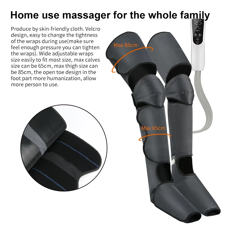 Электрический массажер для ног давление воздуха с подогревом способствует