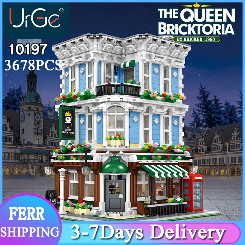 

Модульный конструктор «Queen Bricktoria», 10197 блоков, подарок для детей на Рождество