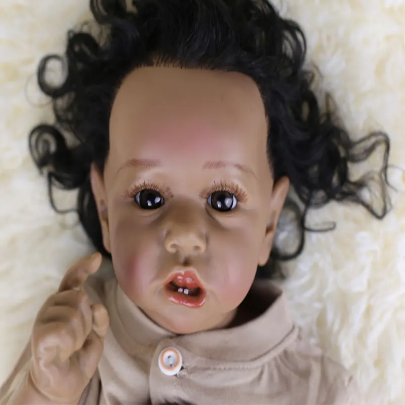 

Reborn Baby Doll Real Baby Dolls 55CM All Silicone Body Realistic Lifelike Toy for Girls Surprise or Birthday Gift