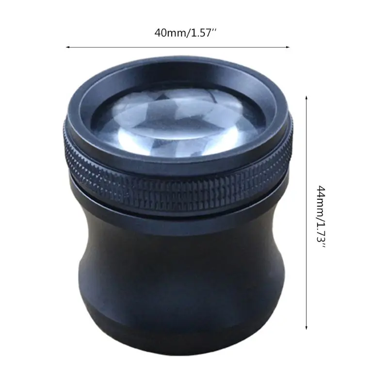 

Pocket Size 20X Magnifier Jwellery Diamond magnifying glass 20 x 40 Loupe 40mm D0AC