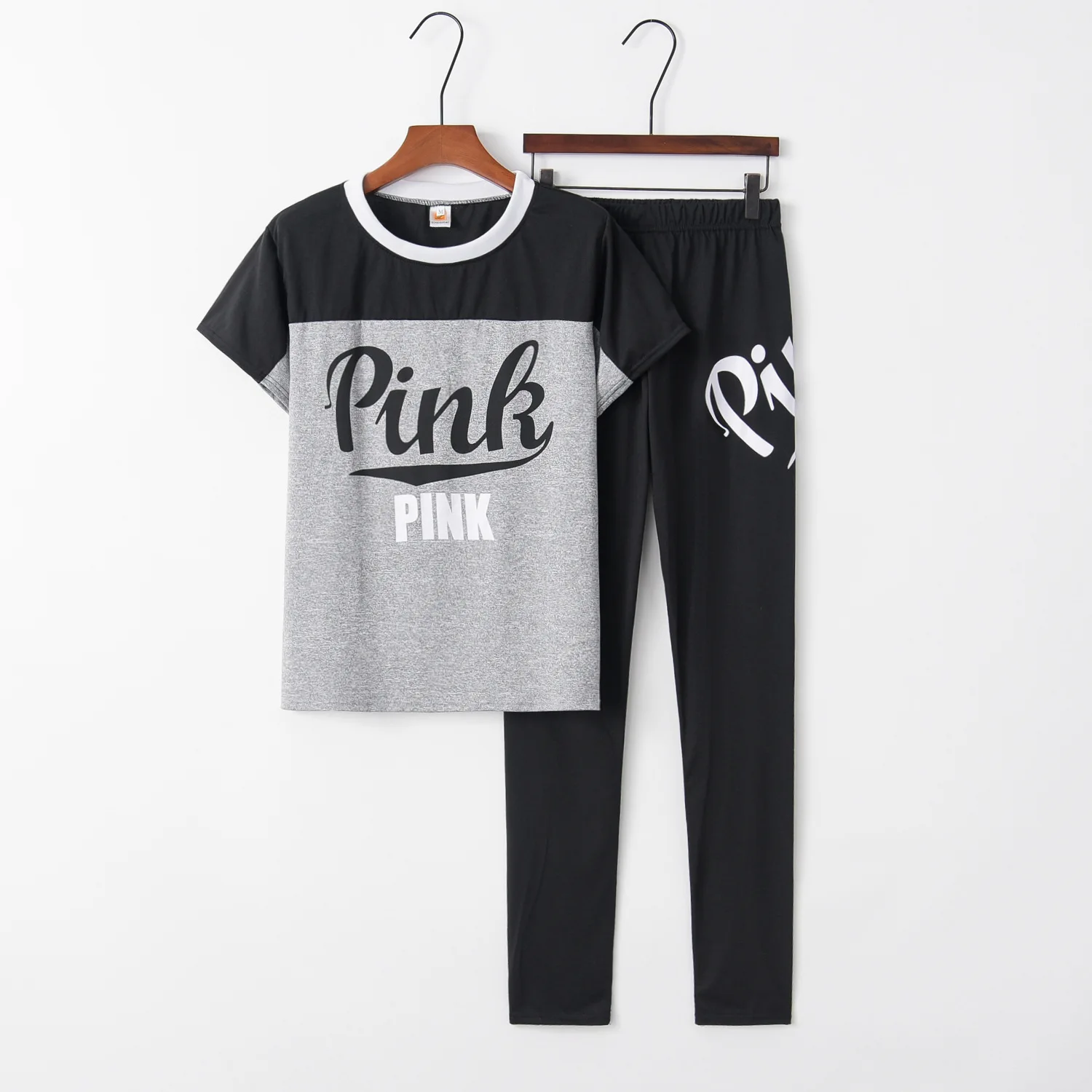 Новинка 2020 Модный женский костюм розового цвета с принтом хит продаж стильный