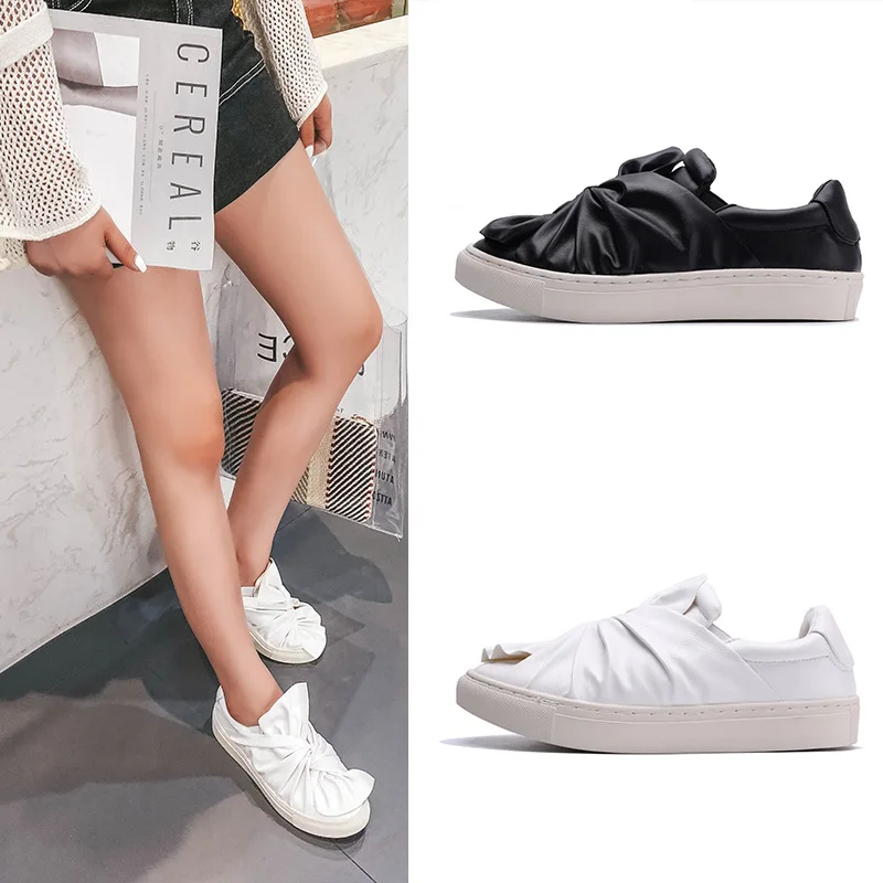 Лоферы женские из натуральной кожи модная брендовая обувь на плоской подошве