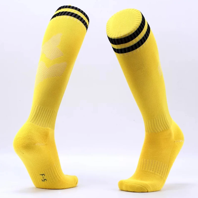 Детские футбольные носки футбольный носок для мальчиков Гольфы выше колена