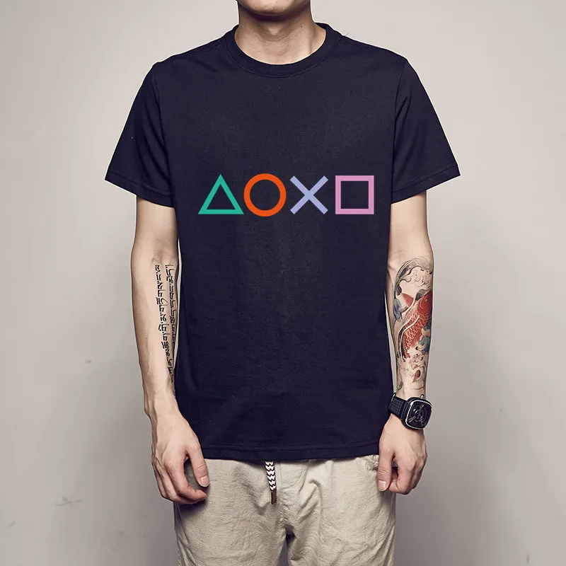 Skipoem забавная футболка Сальвадор Дали солнцезащитных арт PS1 PS2 PS3 PS4 о-образный