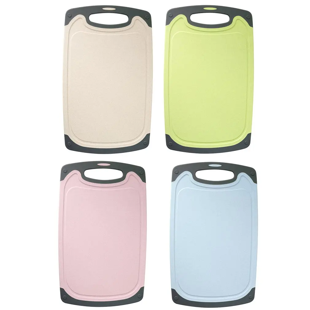 

4Colors Non-slip Kitchen Cutting Board Fruit Vegetable Chopping Blocks Tool Meat Chopping Board for Home and Kitchen Convenience