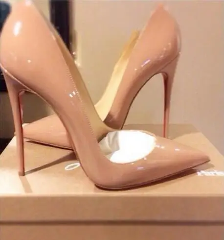 So Kate/туфли-лодочки на высоком каблуке Женские свадебные вечерние туфли телесного