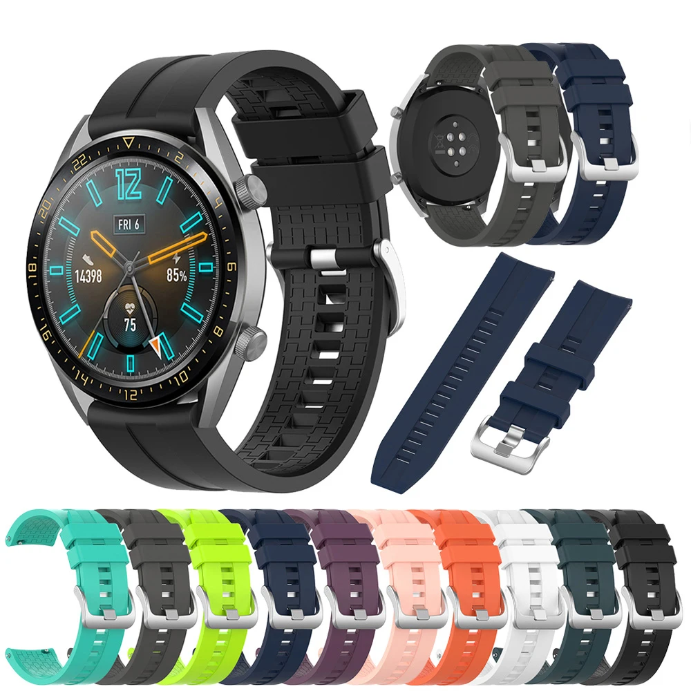 22 мм ремешок для часов Huawei watch GT 2 42 46 samsung galaxy Watch HONOR Magic Frontier amazfit официальный