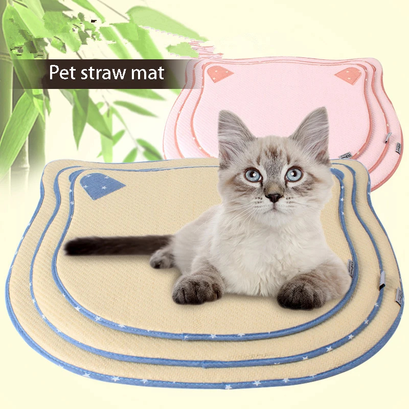 Летний охлаждающий коврик для кровати кошки многофункциональный