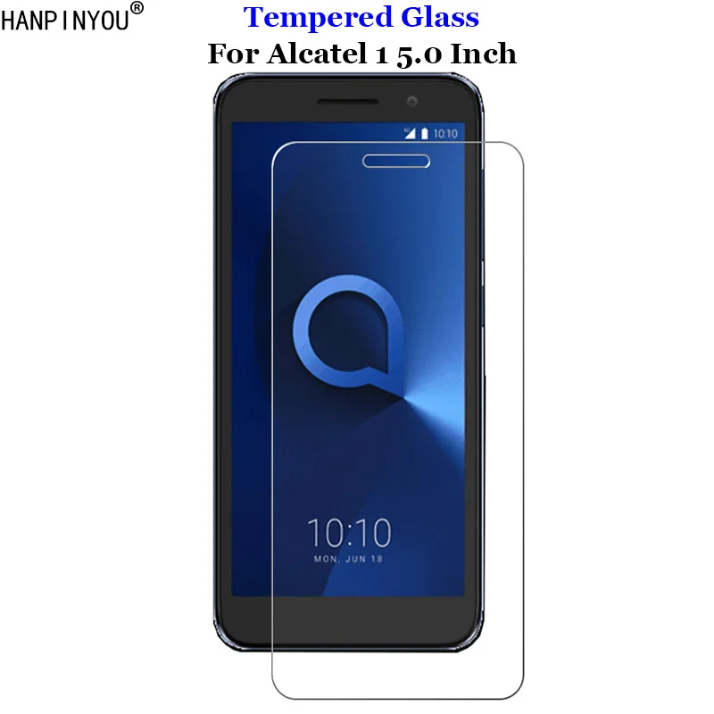 Закаленное стекло 9H 2.5D Премиум Защитная пленка для Alcatel 1 5 0&quot|Защитные стёкла и