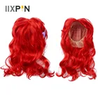 Детский Аниме Косплей Русалка аксессуары для девочек парик русалки костюм на Хэллоуин Принцесса нарядные парики для волос с зажимом для волос Starfsh